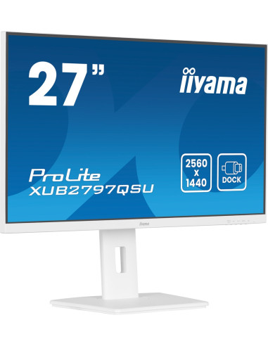 Monitor Iiyama Prolite Xub2797Qsu-W2 27" - Płaski Ekran - 68,6 Cm