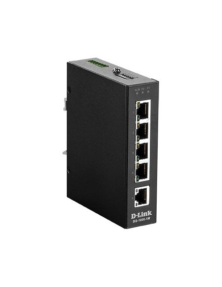 Przełącznik D-Link Dis-100G-5W - Niezarządzany - L2 - Gigabit Ethernet (10/100/1000) - Pełny Dupleks - Możliwość Montażu Na Ścia