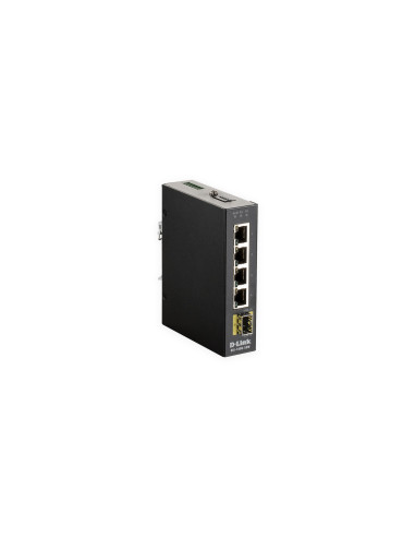 Przełącznik D-Link Dis-100G-5Sw - Niezarządzany - L2 - Gigabit Ethernet (10/100/1000) - Pełny Dupleks - Możliwość Montażu Na Ści