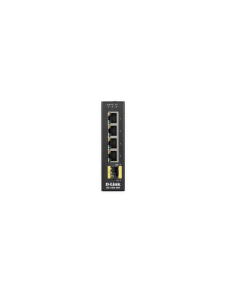 Przełącznik D-Link Dis-100G-5Sw - Niezarządzany - L2 - Gigabit Ethernet (10/100/1000) - Pełny Dupleks - Możliwość Montażu Na Ści