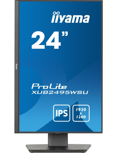 Monitor Iiyama Prolite Xub2495Wsu-B7 61,1Cm (24") Wuxga Ips Hdmi/Dp/Usb 4Ms