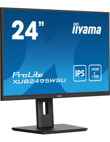 Monitor Iiyama Prolite Xub2495Wsu-B7 61,1Cm (24") Wuxga Ips Hdmi/Dp/Usb 4Ms