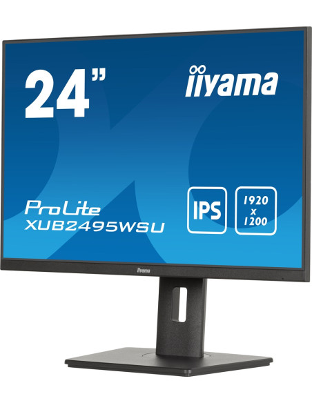 Monitor Iiyama Prolite Xub2495Wsu-B7 61,1Cm (24") Wuxga Ips Hdmi/Dp/Usb 4Ms