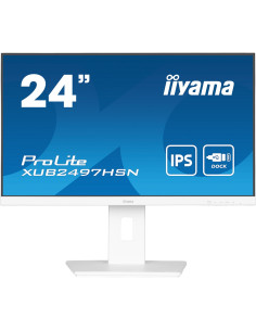 Płaski Ekran Iiyama 24 Xub2497Hsn-W2 Hdmi Dp Usb Usb-C - 60,5 Cm