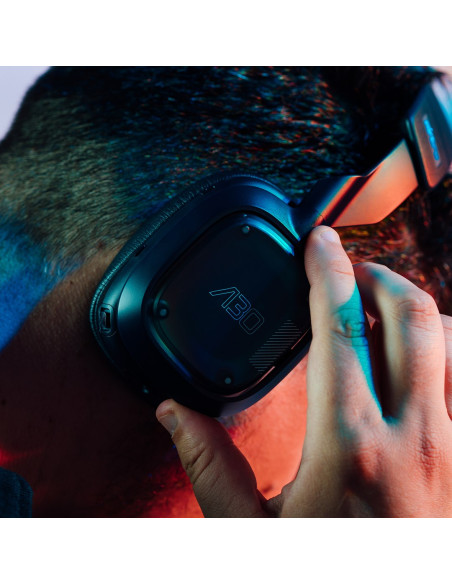 Logitech Astro A30 - Bezprzewodowy Zestaw Słuchawkowy - Granatowy/Czerwony - Playstation