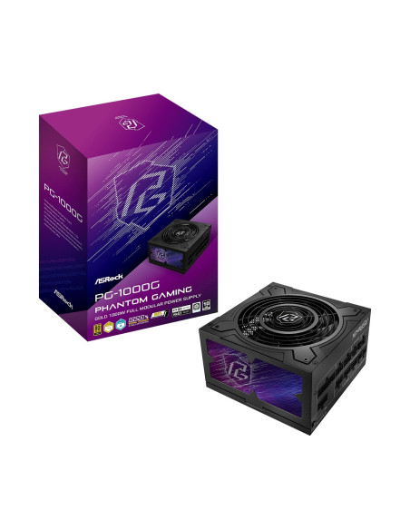 Zasilacz Asrock Phantom Gaming 1000W 80 Plus Gold