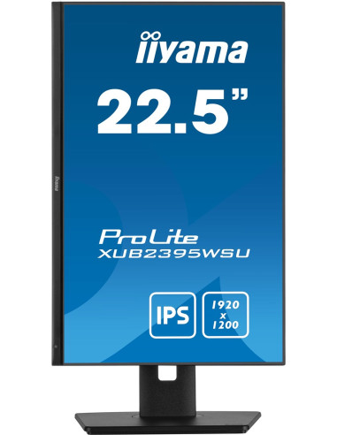 Iiyama Prolite Xub2395Wsu-B5 Monitor Komputerowy 57,1 Cm (22.5") 1920 X 1200 Px Wuxga Lcd Czarny