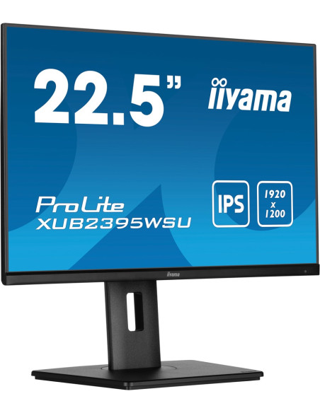 Iiyama Prolite Xub2395Wsu-B5 Monitor Komputerowy 57,1 Cm (22.5") 1920 X 1200 Px Wuxga Lcd Czarny