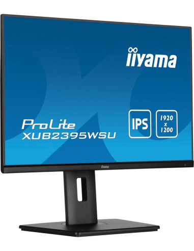 Iiyama Prolite Xub2395Wsu-B5 Monitor Komputerowy 57,1 Cm (22.5") 1920 X 1200 Px Wuxga Lcd Czarny