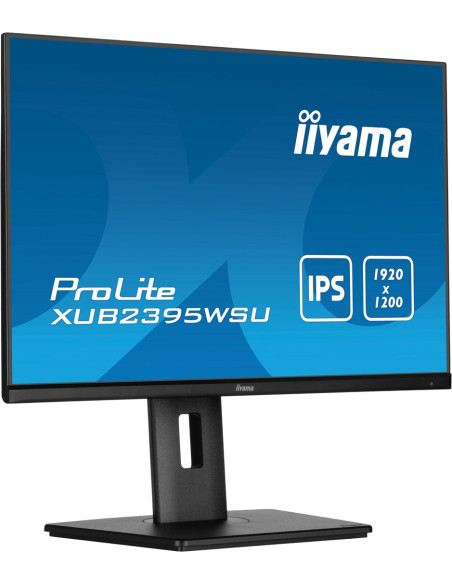 Iiyama Prolite Xub2395Wsu-B5 Monitor Komputerowy 57,1 Cm (22.5") 1920 X 1200 Px Wuxga Lcd Czarny