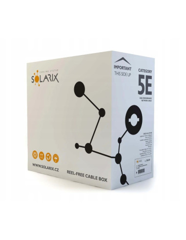 Kabel Instalacyjny Solarix Cat5E Utp Pe Fc