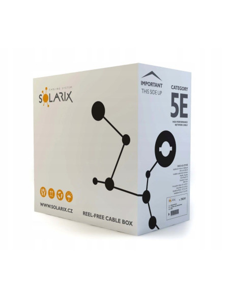 Kabel Instalacyjny Solarix Cat5E Utp Pe Fc