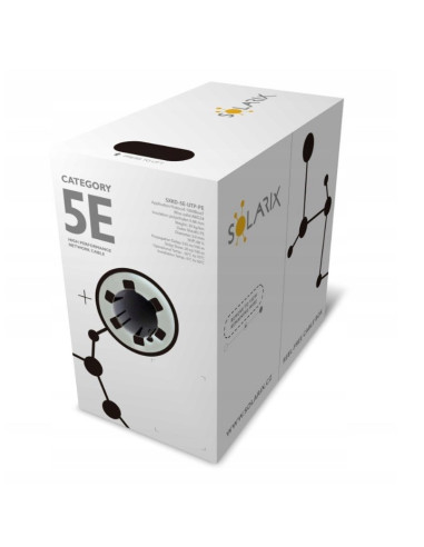 Kabel Instalacyjny Solarix Cat5E Utp Pe Fc