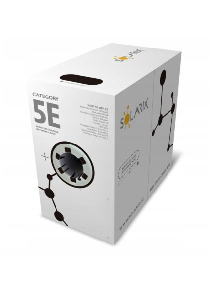Kabel Instalacyjny Solarix Cat5E Utp Pe Fc