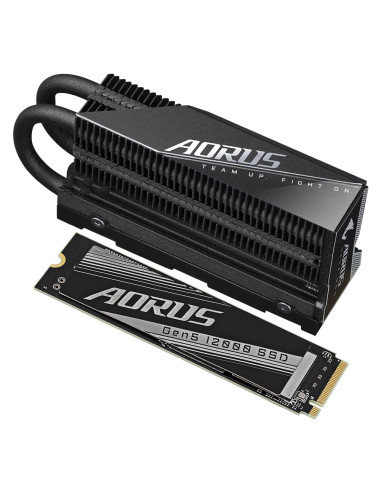 Dysk Ssd Gigabyte Aorus 12000 1Tb M.2 Nvme Gen5 Z Radiatorem 11700/9500 Mb/S