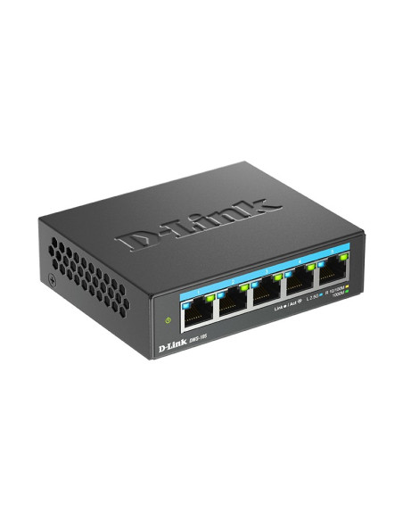5-Portowy Wielogigabitowy Przełącznik Biurkowy D-Link 2,5G - Niezarządzalny - L2 - 2.5G Ethernet (100/1000/2500)