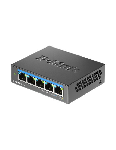 5-Portowy Wielogigabitowy Przełącznik Biurkowy D-Link 2,5G - Niezarządzalny - L2 - 2.5G Ethernet (100/1000/2500)