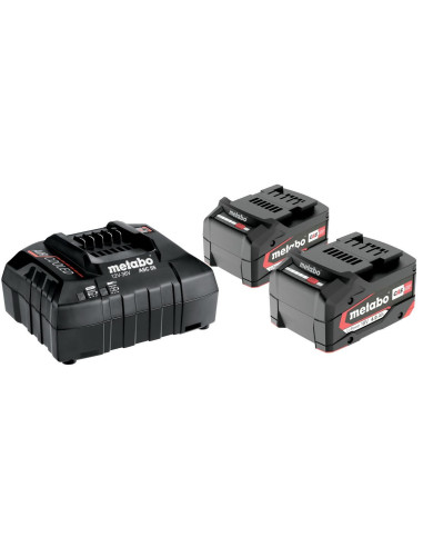 Metabo.akumulator 18V 4,0Ah X2 +Ładow. Asc 55