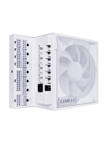 Zasilacz Lian Li Edge Gold 1000 80 Plus Gold Netzteil, Pcie 5.1, Atx 3.1 - 1.000 Watt, Weiß, Inkl. Usb-Hub