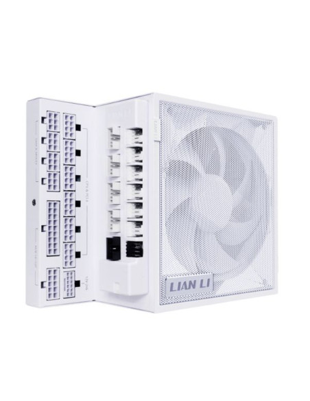 Zasilacz Lian Li Edge Gold 1000 80 Plus Gold Netzteil, Pcie 5.1, Atx 3.1 - 1.000 Watt, Weiß, Inkl. Usb-Hub