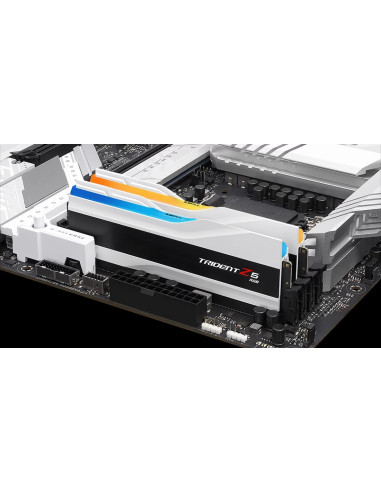 G.skill Trident Z5 Rgb Ddr5 2X16Gb 6400Mhz Cl32 Xmp3 White F5-6400J3239G16Gx2-Tz5Rw