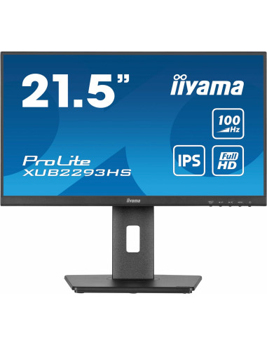 Iiyama Prolite Xub2293Hs-B6 Monitor Komputerowy 54,6 Cm (21.5") 1920 X 1080 Px Full Hd Led Czarny