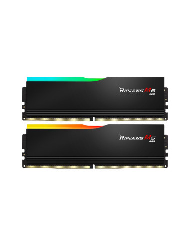 G.skill Trident M5 Rgb Ddr5 2X16Gb 6400Mhz Cl32 Xmp3 Black F5-6400J3239G16Gx2-Rm5Rk