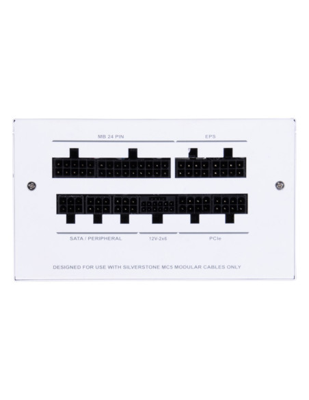 Silverstone Da750R Gold Moduł Zasilaczy 750 W 24-Pin Atx Atx Biały