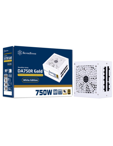 Silverstone Da750R Gold Moduł Zasilaczy 750 W 24-Pin Atx Atx Biały