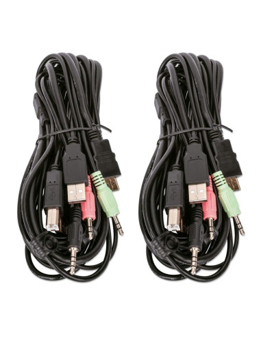 Przełącznik Kvm Hdmi/Usb 2X1 Dual-Monitor Video 4K*30Hz