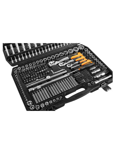 Zestaw Kluczy Neo Tools 300 Elementów 1/2", 3/8", 1/4"