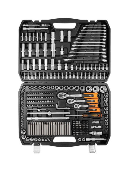 Zestaw Kluczy Neo Tools 300 Elementów 1/2", 3/8", 1/4"