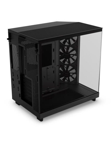 Nzxt Obudowa Komputerowa Nzxt Obudowa H6 Flow Midi Tower Z Oknem Czarna