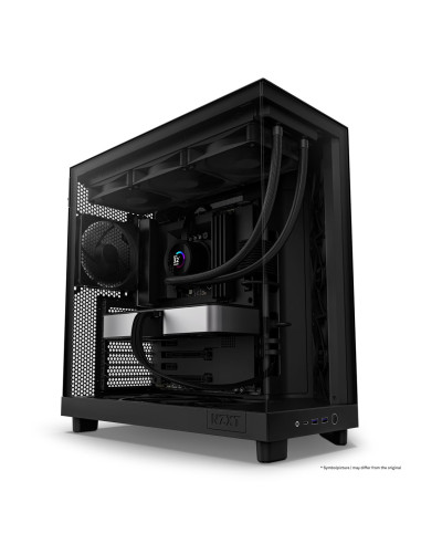 Nzxt Obudowa Komputerowa Nzxt Obudowa H6 Flow Midi Tower Z Oknem Czarna