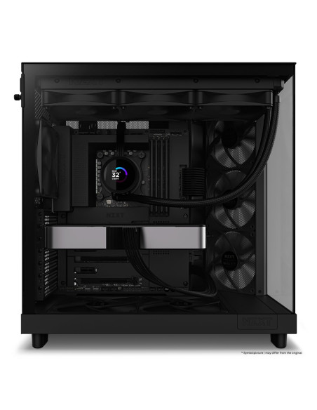 Nzxt Obudowa Komputerowa Nzxt Obudowa H6 Flow Midi Tower Z Oknem Czarna