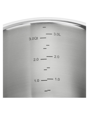 Zwilling Pro 3,5 L Okrągły Srebrny