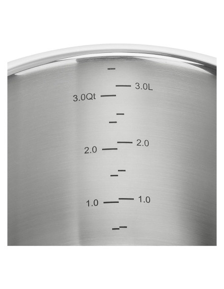 Zwilling Pro 3,5 L Okrągły Srebrny