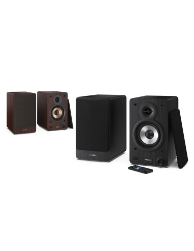 Sharp Bookshelf Speakers 2-Drożny Czarny Przewodowy I Bezprzewodowy 60 W