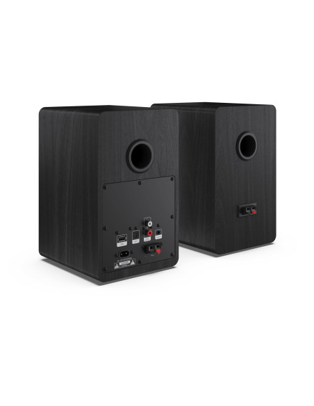 Sharp Bookshelf Speakers 2-Drożny Czarny Przewodowy I Bezprzewodowy 60 W