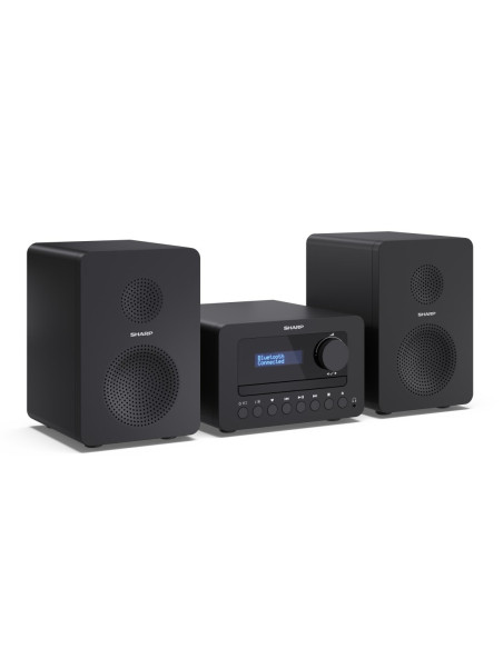 Sharp Tokyo Dab+ Hi-Fi Micro System System Micro Domowego Audio 40 W Czarny