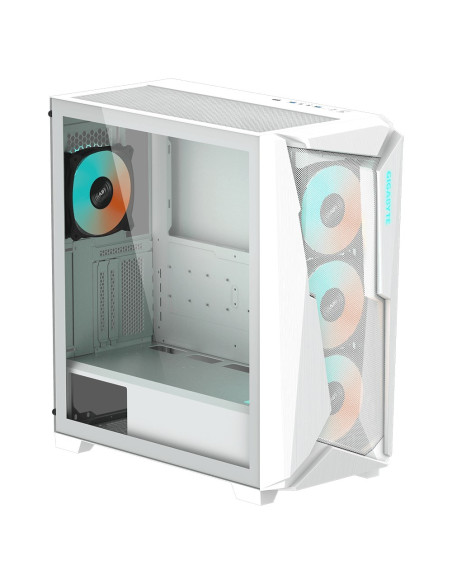 Gigabyte Case C301 Szkło Białe, Atx, Mid Tower, Białe