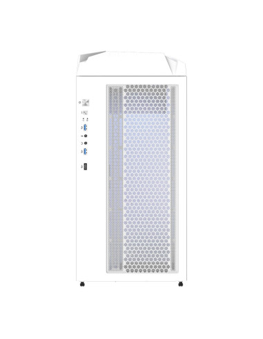 Gigabyte Case C301 Szkło Białe, Atx, Mid Tower, Białe