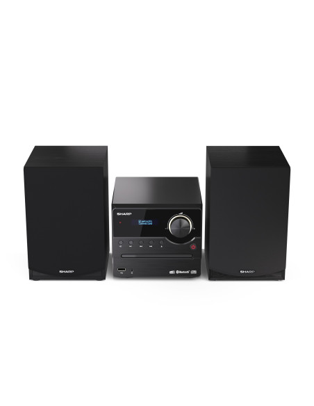 Sharp Xl-B517D(Bk) Mikrosystem Hi-Fi, Cd/Fm/Usb/Bluetooth V5.0, Wejście Aux, 45W, Czarny Sharp | Mikrosystem Hi-Fi | Xl-B517D(Bk