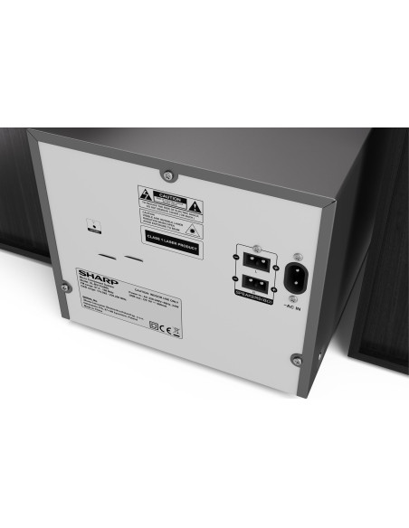 Sharp Xl-B517D(Bk) Mikrosystem Hi-Fi, Cd/Fm/Usb/Bluetooth V5.0, Wejście Aux, 45W, Czarny Sharp | Mikrosystem Hi-Fi | Xl-B517D(Bk