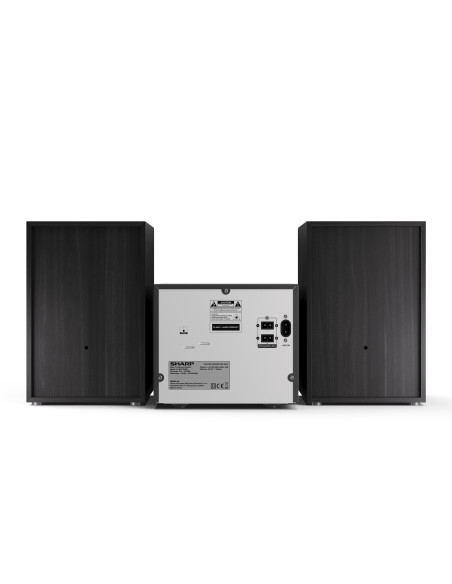 Sharp Xl-B517D(Bk) Mikrosystem Hi-Fi, Cd/Fm/Usb/Bluetooth V5.0, Wejście Aux, 45W, Czarny Sharp | Mikrosystem Hi-Fi | Xl-B517D(Bk
