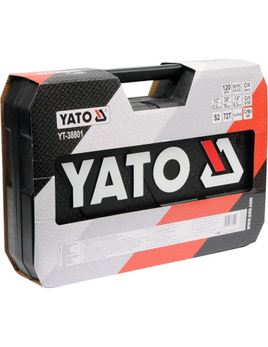 Yato Yt-38801 Zestaw Kluczy I Narzędzi 120 Przyb.