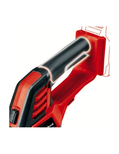 Einhell 3410313 Akumulatorowe Nożyce Do Trawy 8 Mm 18 V Litowo-Jonowa (Li-Ion) Czarny, Czerwony