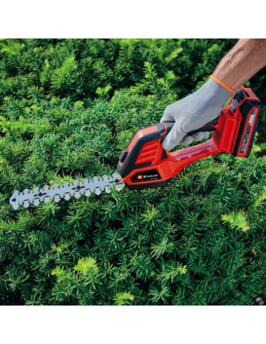 Einhell 3410313 Akumulatorowe Nożyce Do Trawy 8 Mm 18 V Litowo-Jonowa (Li-Ion) Czarny, Czerwony
