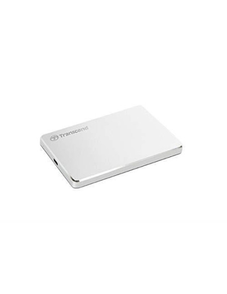 Transcend Storejet 25C3S Zewnętrzny Dysk Twarde 2 Tb 2.5" Usb Type-C 3.2 Gen 1 (3.1 Gen 1) Srebrny