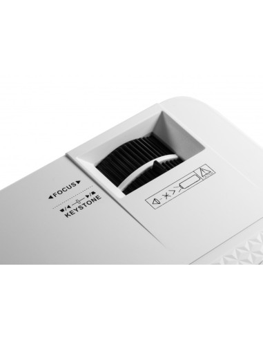Projektor Rzutnik Led + Pilot Technaxx 50W, Wbudowany Głośnik (Biały)